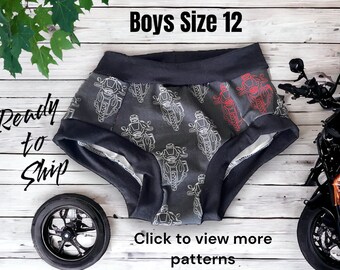 Boys Size 12 briefs, Custom kids underwear,, boys briefs, boys underwear,  underwear, sensory clothes, autistic apparel,