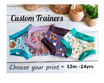 Custom Training Pants, Pull ups, Kids Underwear, training underwear, incontinence underwear