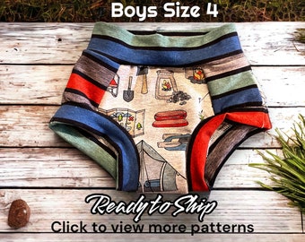 Size 4, boys underwear, Boys briefs, boys underwear,  underwear, sensory clothes, autistic apparel, custom, underwear