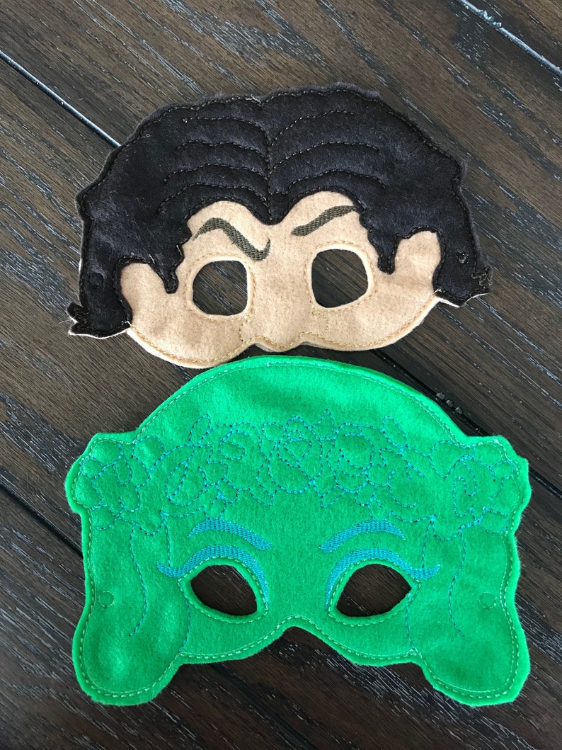 Hawaiian masks Moana inspired masks Party favors, Kids Costumes Dress up