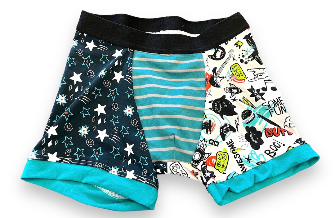 Mens Large Underwear, Mens Boxer Briefs, Custom Underwear, Gamer Boxer