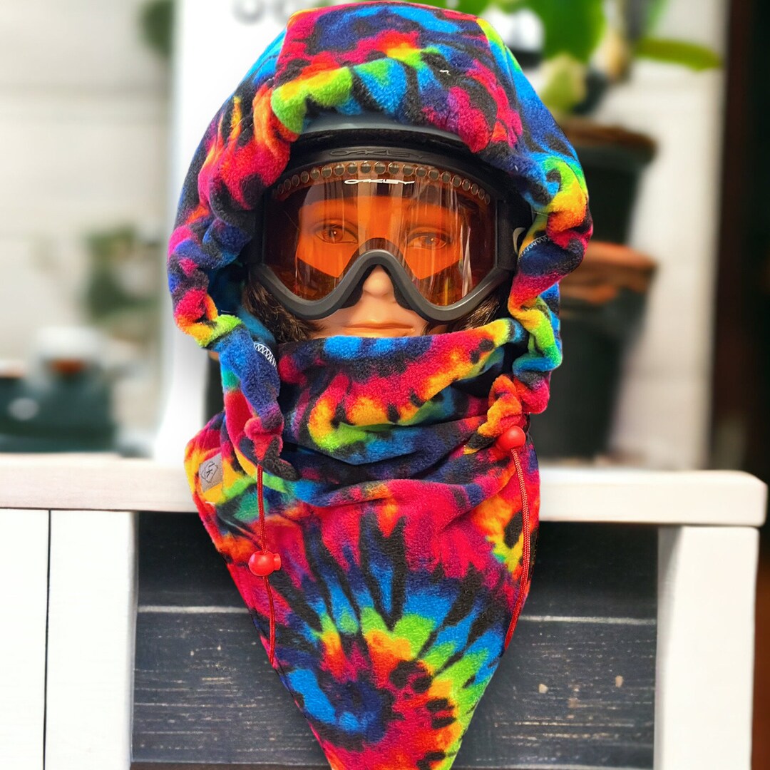 Snow Hood Over Helmet Hood Helmet Hoodie Hood Face Mask Etsy