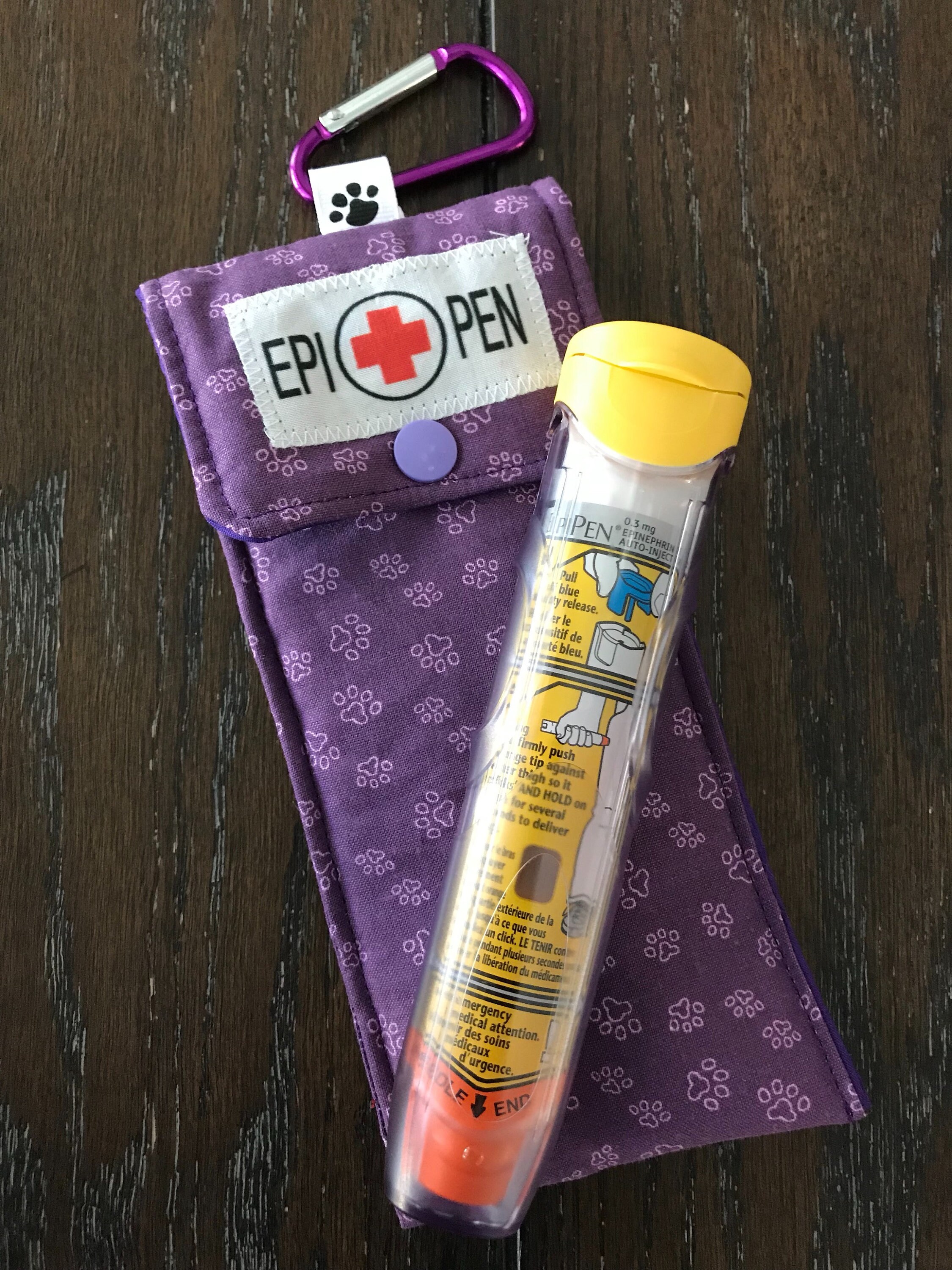 Insulated Epipen Holder Epi Pen case Medical Bag Epipen Etsy