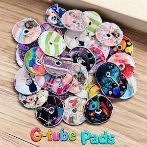 G tube Pads, Feeding tube pads, Set of G-tube covers, g-tube cover, gtubes,  g-tube pads for girls, g-tube pads for boys, extra absorbant
