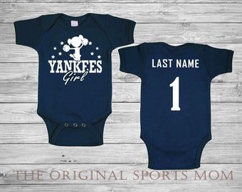baby yankee jersey personalized