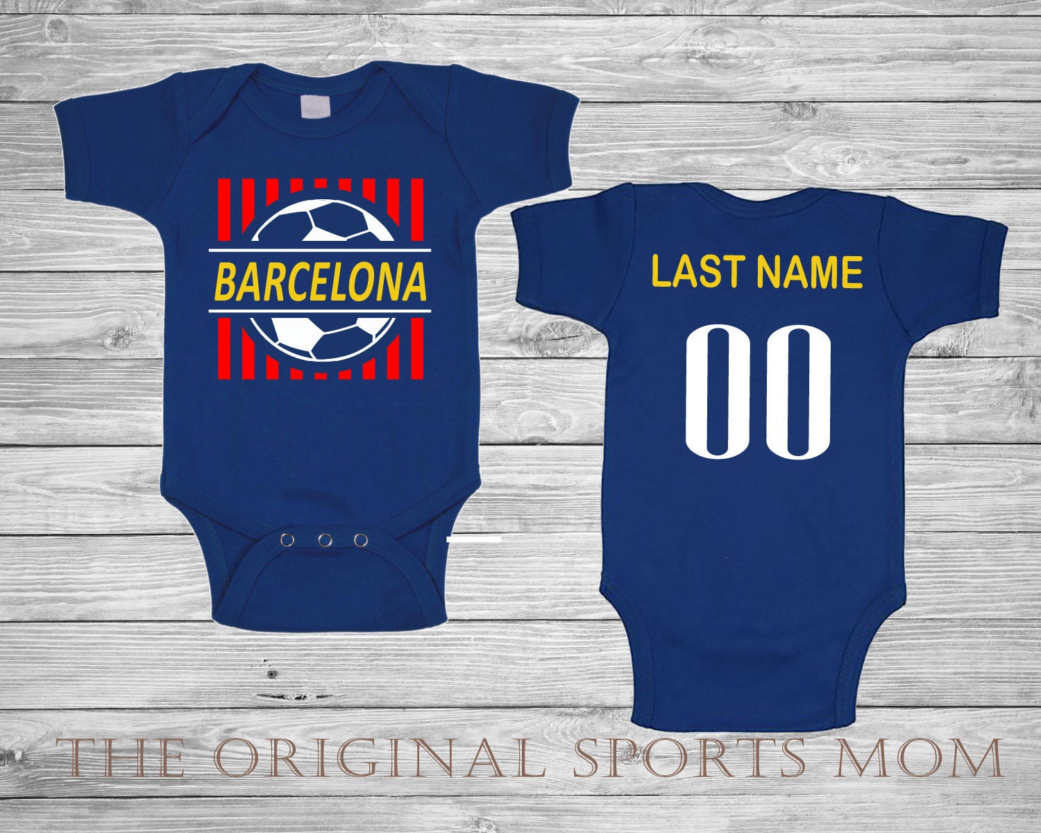 baby soccer jersey personalized