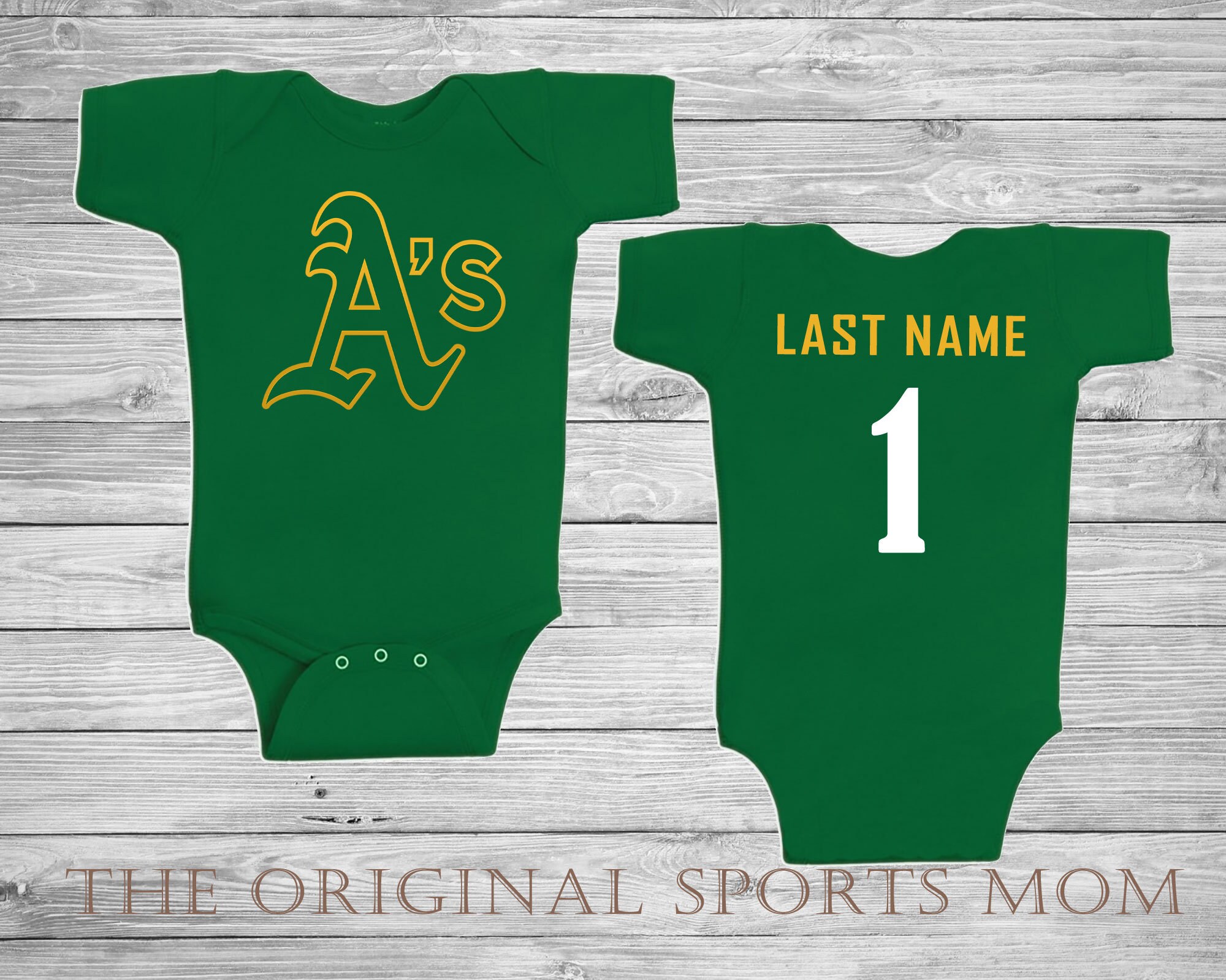 personalized a's jersey