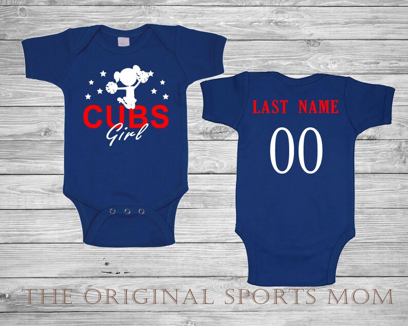 personalized cubs jersey toddler