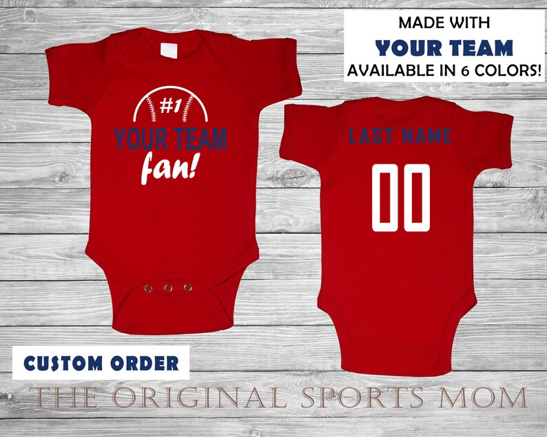 personalized baby baseball jersey