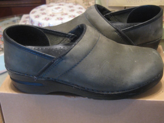 dansko nubuck clogs