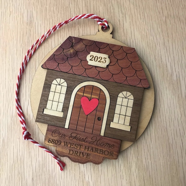 House Ornament Custom Etsy