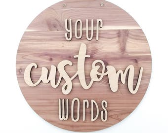 wood signs sayings etsy