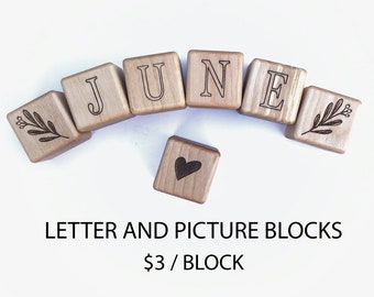 custom baby blocks