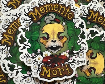 Memento Mori giant Art Sticker