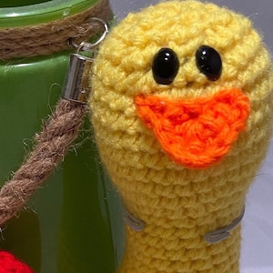 Fleefer (pictured with Mona) from Nanalan Doll, Nanalan Toy, Crochet Doll, Mona Nanalan Friend