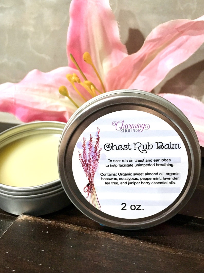 Chest Rub Vapor Rub Herbal Balm Chest Salve Eucalyptus Etsy