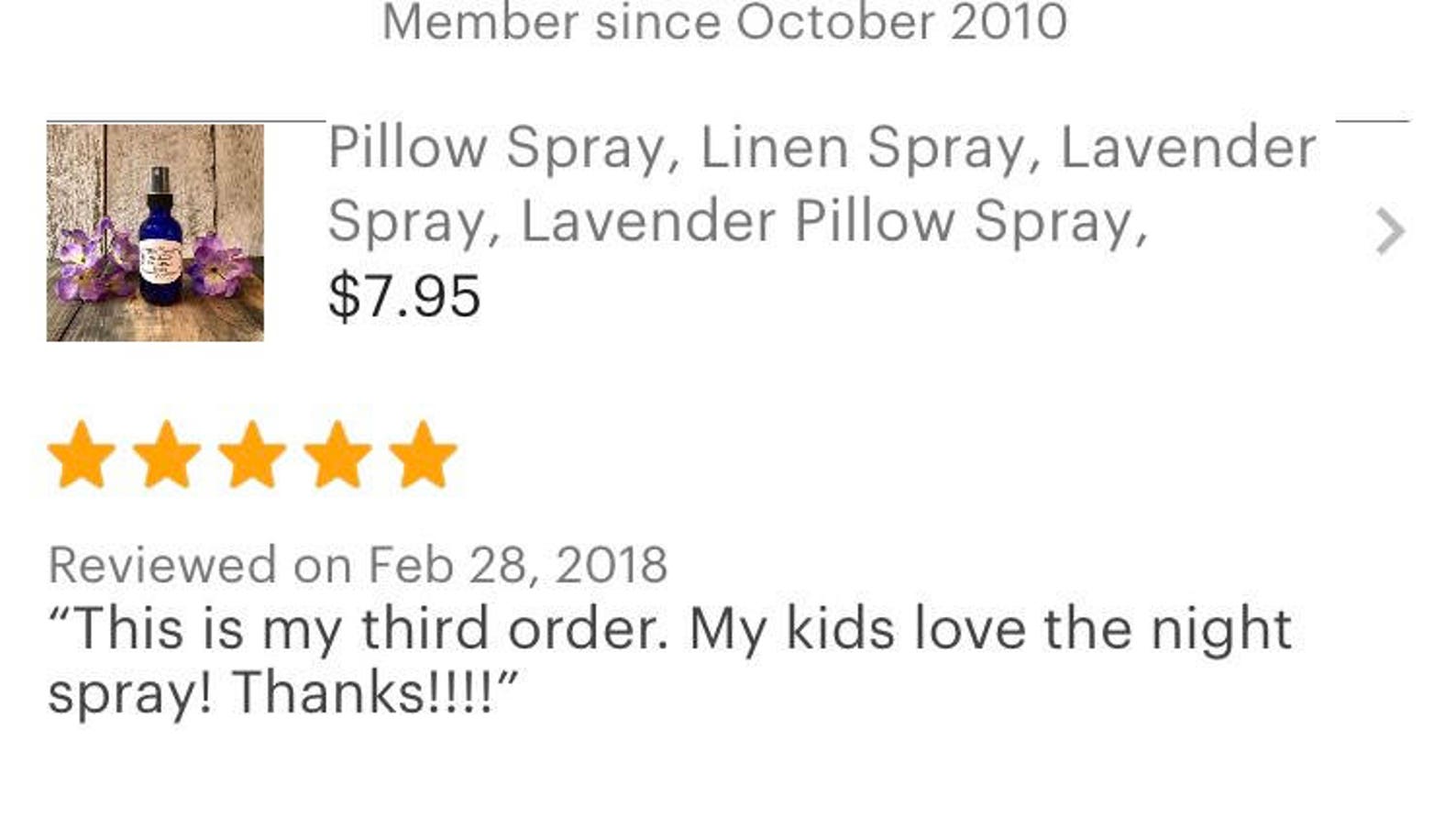 Pillow Spray Linen Spray Lavender Spray Lavender Pillow Etsy