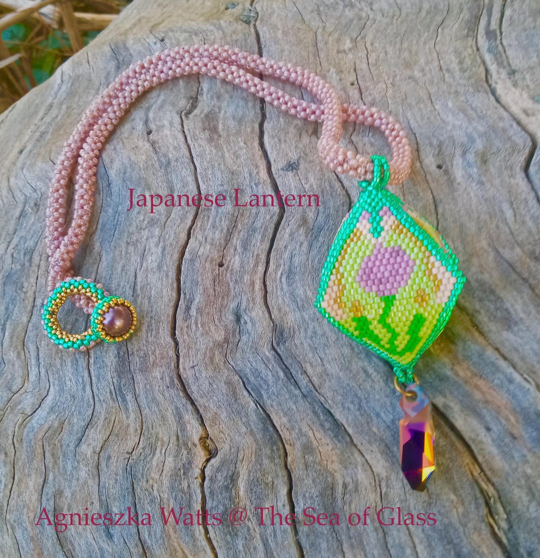 Bead Weaving Tutorial \, image size:1080x1117