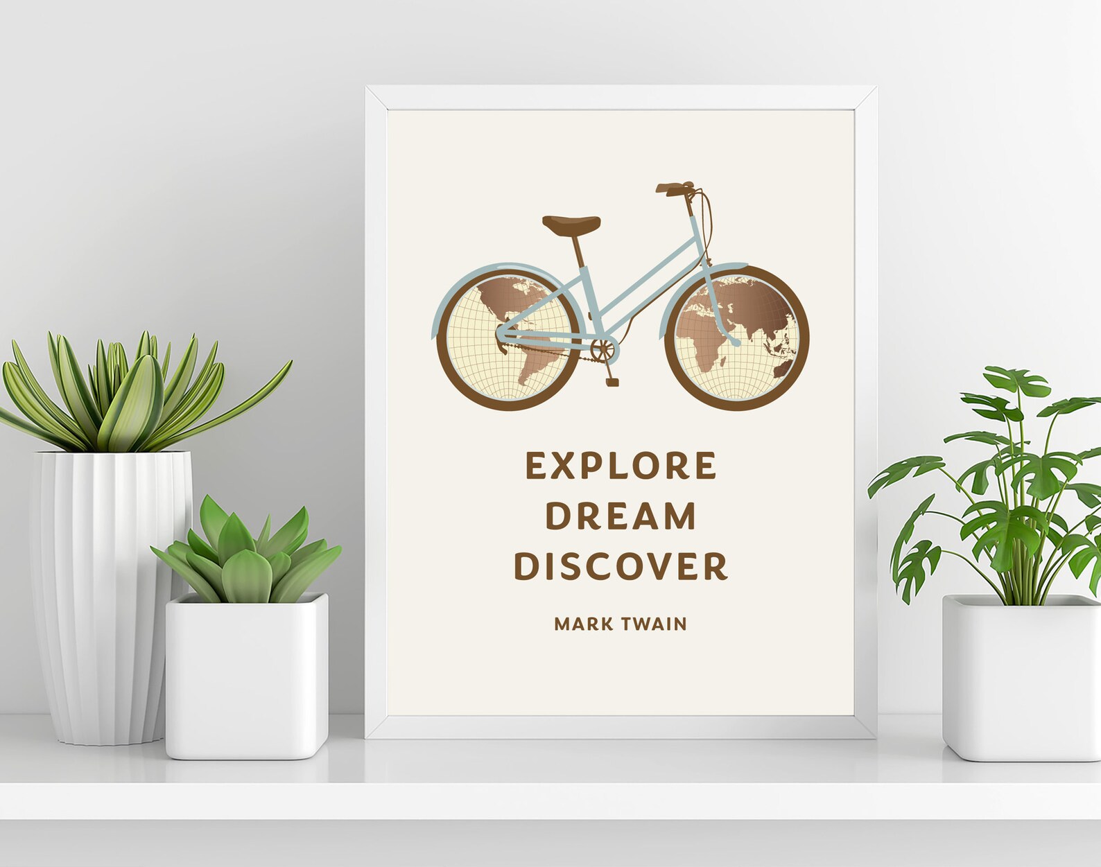 Explore Dream Discover Mark Twain Quote - Travel Adventure ...