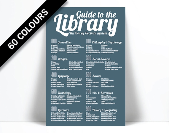 Dewey Decimal System Chart For Elementary School