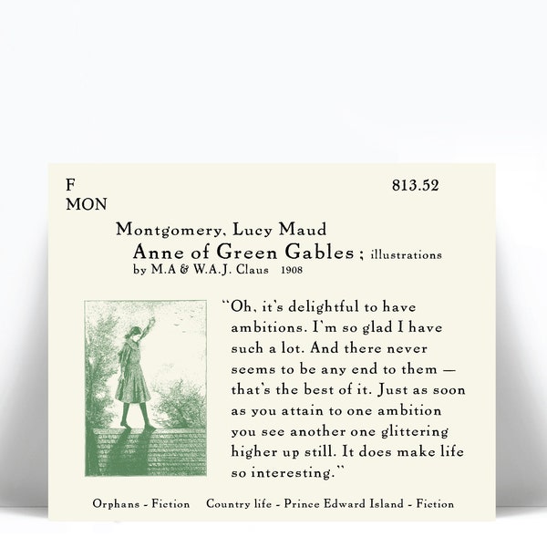 Library Card Catalog Etsy