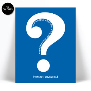 Riddle, Wrapped in a Mystery, Inside an Enigma - Winston Churchill ...
