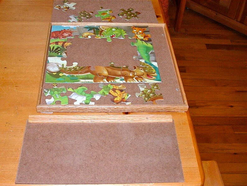 Jigsaw Puzzle Boards. Small Space Dorm Room Table Lap Tray Etsy