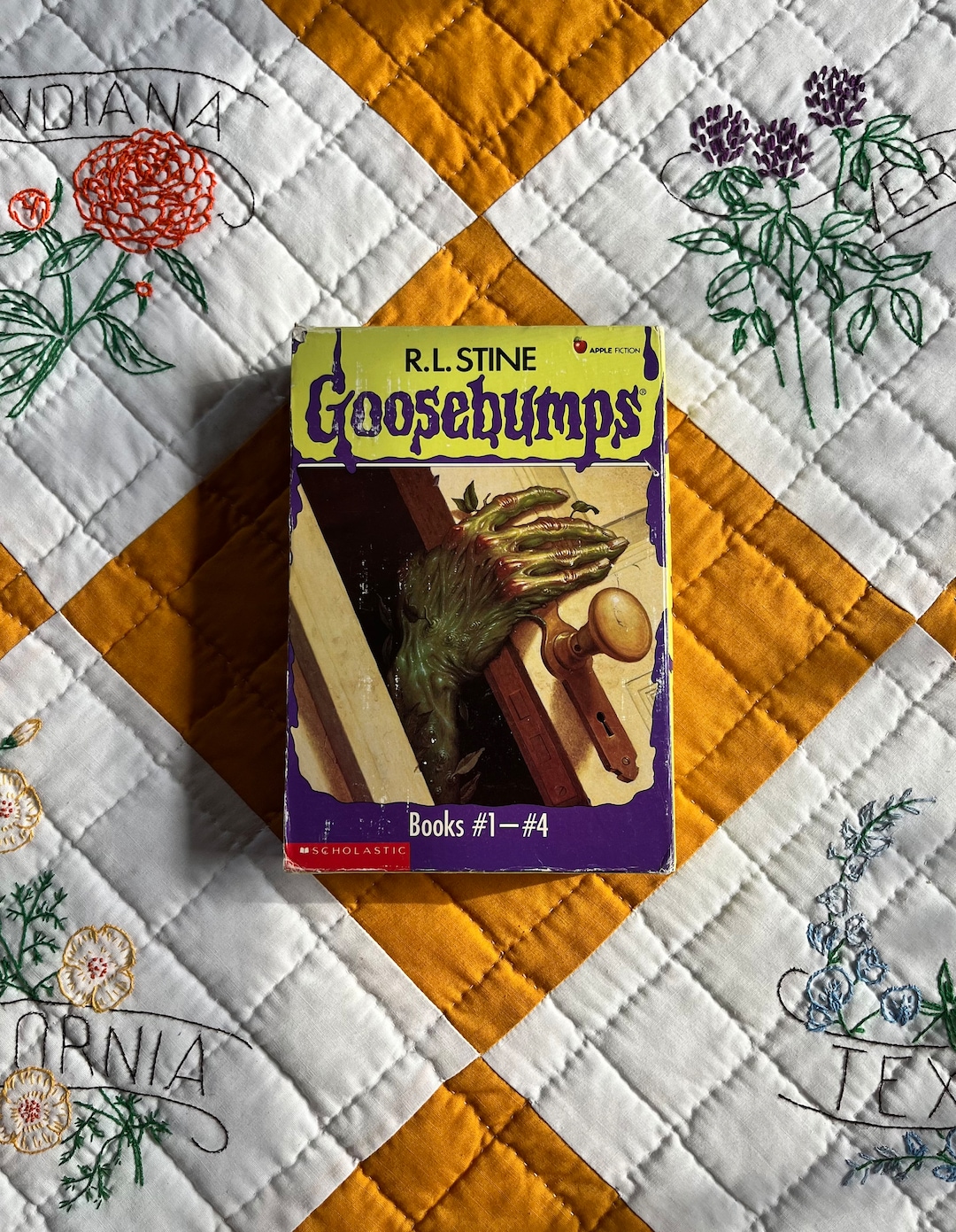 90s First Edition GOOSEBUMPS Box Set Books 1-4 - Etsy