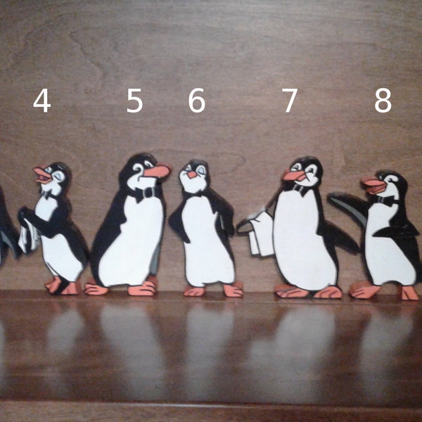 Poppins Penguin Standing 6 1/2 in. Room Decor