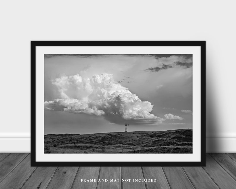 Nebraska Wall Art Photography Print Black and White Print of Etsy