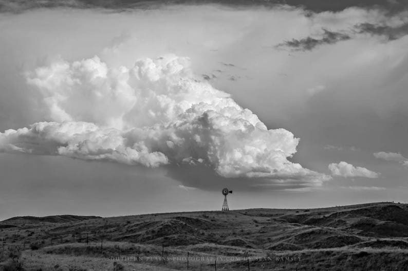 Nebraska Wall Art Photography Print Black and White Print of Etsy