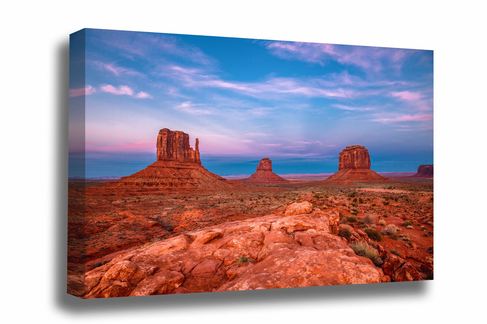 Southwestern Canvas Wall Art Gallery Wrap of Monument Valley Etsy