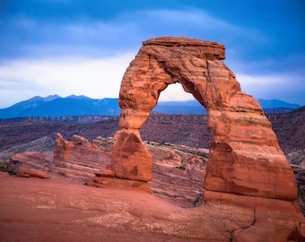 Delicate Arch Arches National Park Utah • Print Canvas Metal