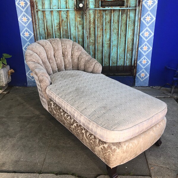 Chaise Lounge Vintage Etsy