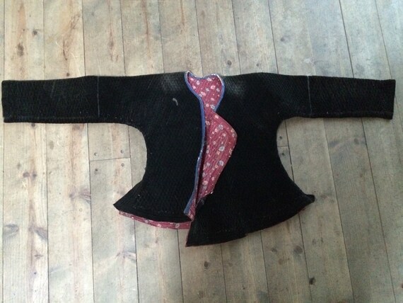 Vintage Velvet Tibetan Jacket