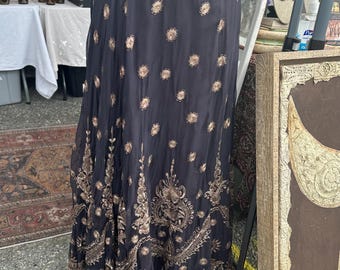 Vintage Indian Bullion Skirt