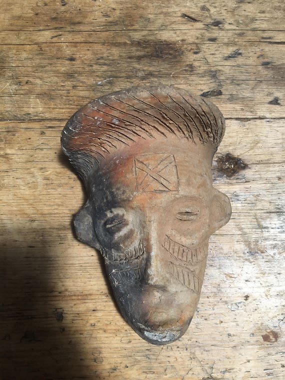 terracota ancient antique clay for your assemblage No.001038 bead PRE COLUMBIAN SPINDLE whorls