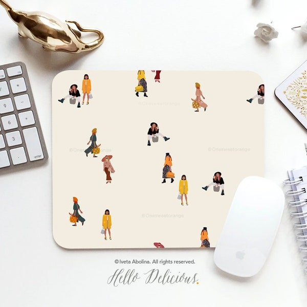 Mouse Pad Art Etsy