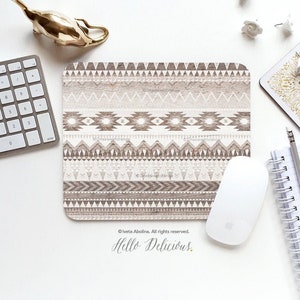 Mouse Pad Milkyway Mouse Pad Geometric Mouse Pad Office Mouse Pad Personalized Mouse Pad Desk Accessories Mouse Pad Round Mouse Pad T140