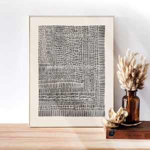 Arte minimalista geométrico Arte lineal Póster Dibujo lineal Impresión Arte moderno Arte minimalista Póster nórdico Arte gráfico Impresión Arte de pared moderno B55