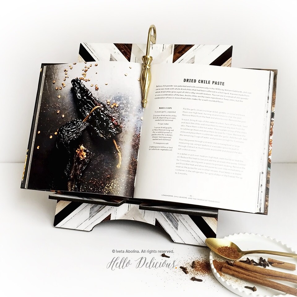 Ipad Stand Large, Geometric Cookbook Stand, Wood Print Ipad Mini Docking Samsung, Smartphone T69