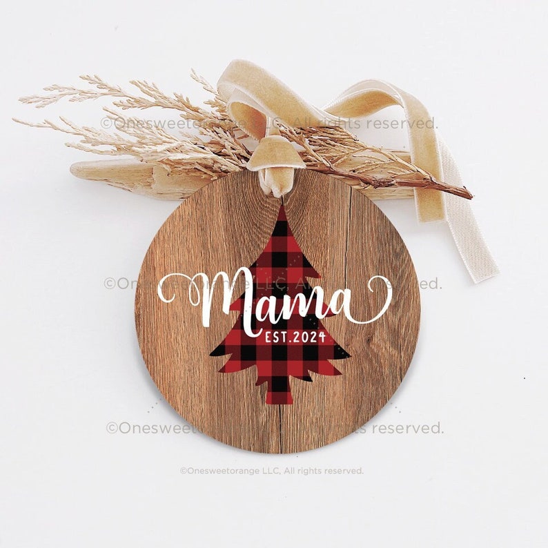 new mom tree ornament gift