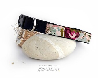Dog Collar Dog Leash Protea Floral Pet Leash Puppy Leash Small Dog Collar Floral Print Large Dog Leash Dog Collar Leash Set Puppy Collar 48.