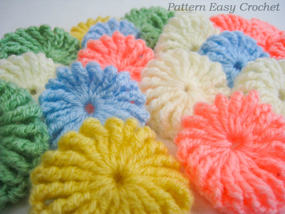 Crochet Pattern Yoyo Puff Baby Blanket Gift for Newborn Etsy