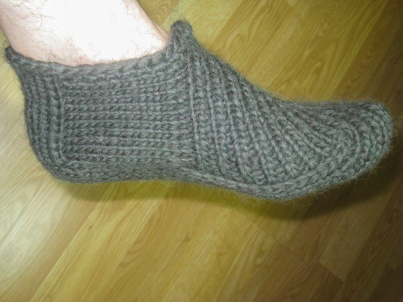 knitted house slippers