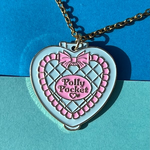 Colliers Polly Pocket étoile, coeur et fleur image 7