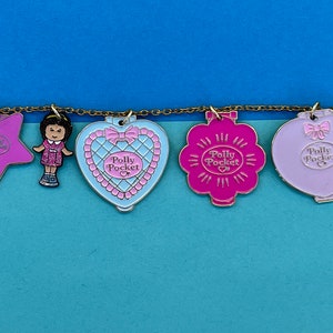 Polly Pocket Star, Heart, and Flower Necklaces image 2