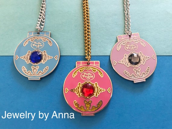 polly pocket locket necklace