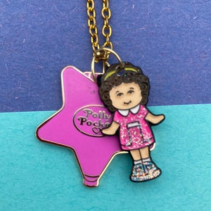 Polly Pocket Star, Heart, and Flower Necklaces image 3