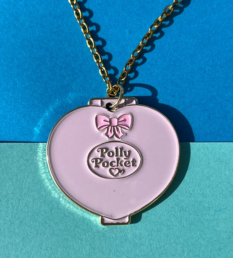 Colliers Polly Pocket étoile, coeur et fleur image 5